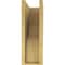 Ekena Millwork 6"W x 12"D x 18"H Classic Garner Rough Cedar Woodgrain TimberThane Corbel, Primed Tan CORUR06X12X18GARRCPR - alternate 5